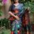 Hand-Painted Pure Handloom Tussar Silk Saree