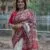 Pure Handloom Bishnupuri Silk Saree with Block Print