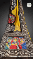 Premium Hand Painted Batik Silk Saree