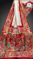 Festive Collection of Hand-Painted Batik Silk Saree