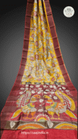 Pujo Special Hand-Painted Batik Saree Collection