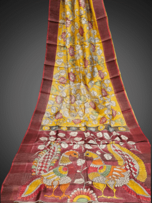 Pujo Special Hand-Painted Batik Saree Collection