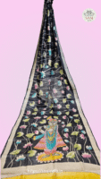 Pujo Special Hand-Painted Batik Saree Collection
