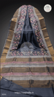 Krishnapriya Series Handcrafted Tussar Silk Saree