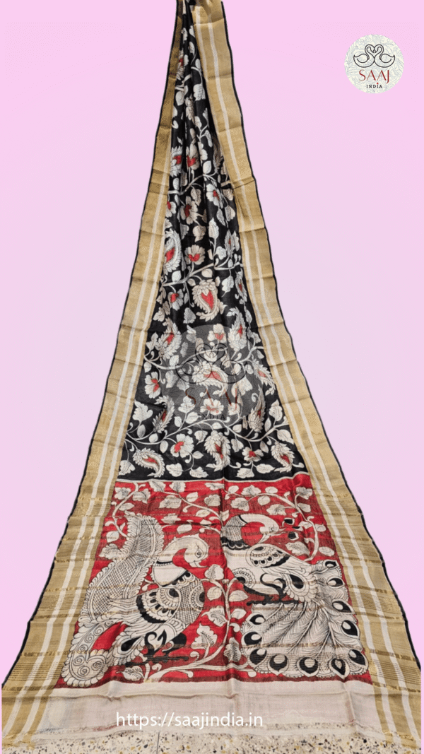 Pujo Special Hand-Painted Batik Saree Collection