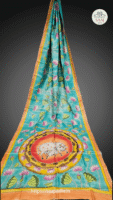 Pujo Special Hand-Painted Batik Saree Collection