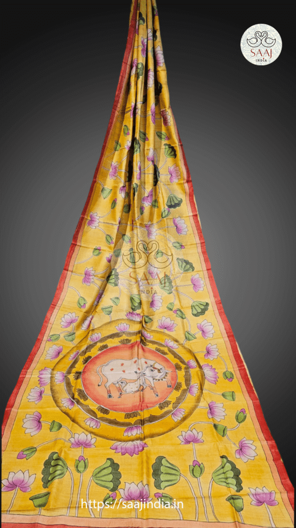 Pujo Special Hand-Painted Batik Saree Collection