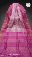 Madhuritu Series: Exquisite Hand Block Print Tussar Silk Sarees