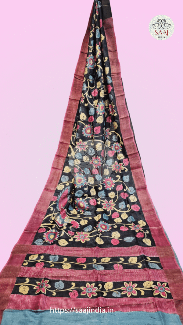Pujo Special Hand-Painted Batik Saree Collection
