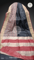 Krishnapriya Series Handcrafted Tussar Silk Saree