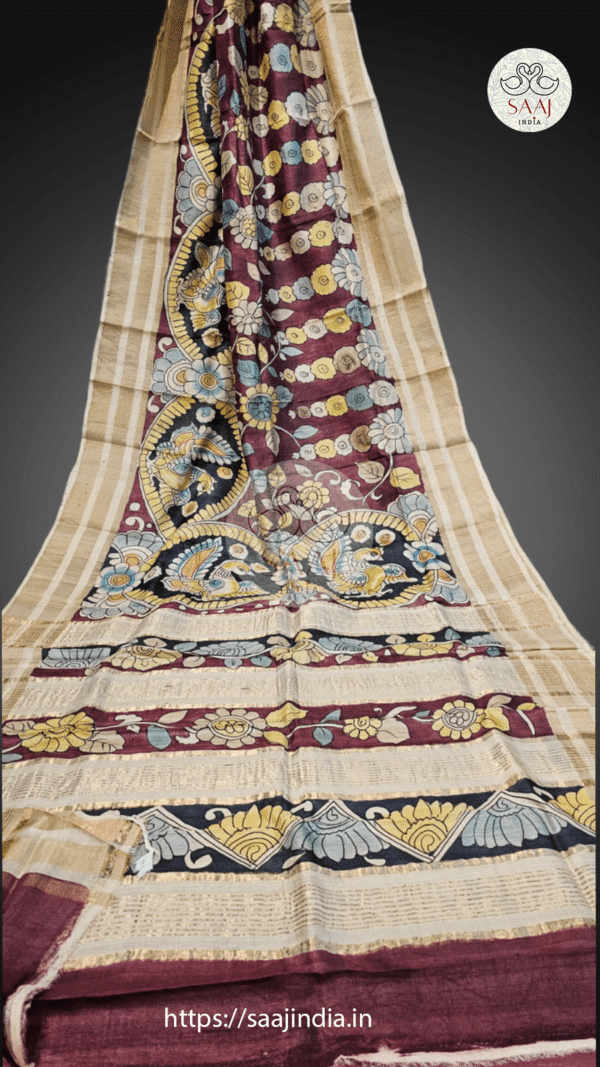 Pujo Special Hand-Painted Batik Saree Collection