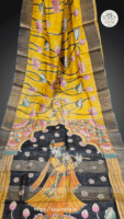 Pujo Special Hand-Painted Batik Saree Collection