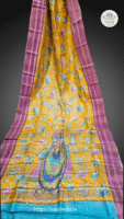 Pujo Special Hand-Painted Batik Saree Collection