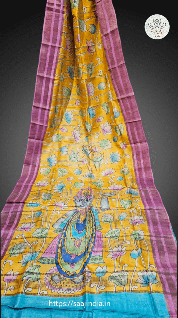 Pujo Special Hand-Painted Batik Saree Collection