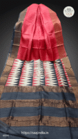 Madhuritu Series: Exquisite Hand Block Print Tussar Silk Sarees
