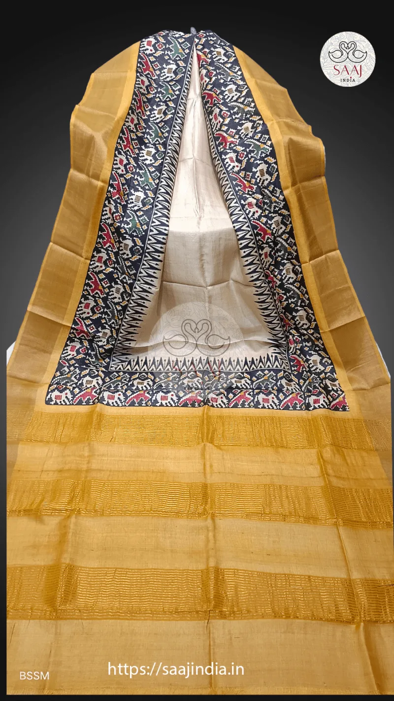 Premium Handcrafted Tussar Sarees - Image 2