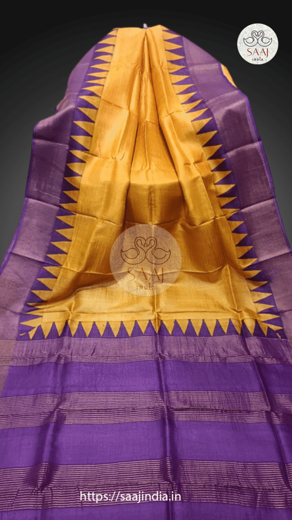 Premium Handcrafted Tussar Sarees