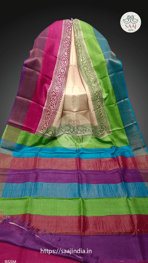 Premium Handcrafted Tussar Sarees