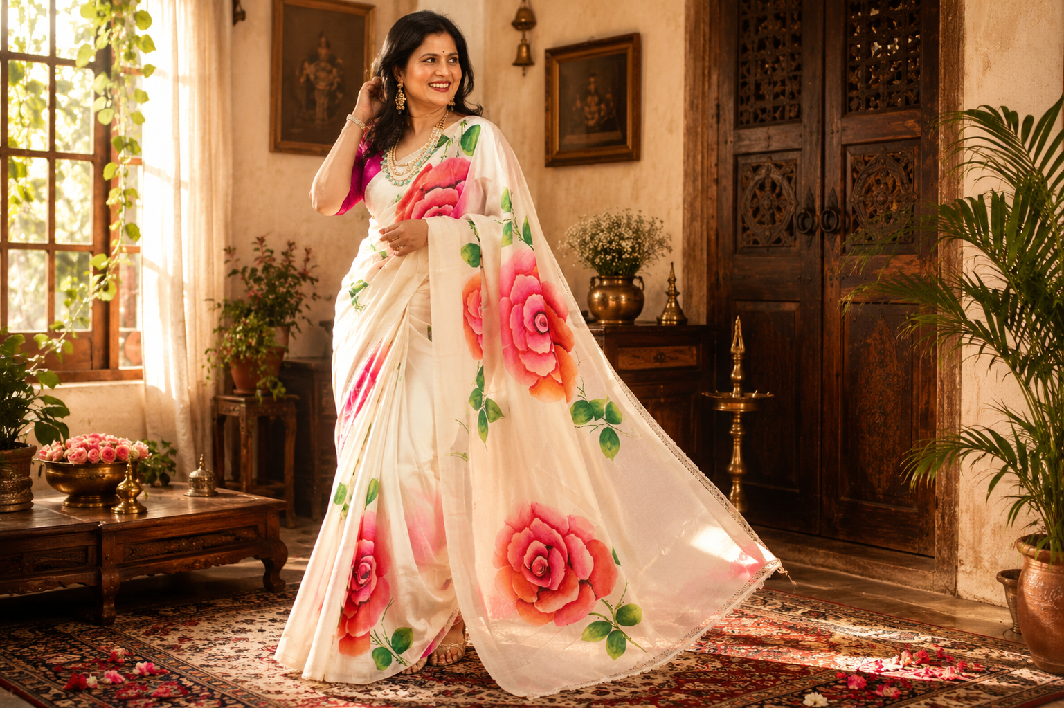 Shop Premium Handcrafted Sarees Online